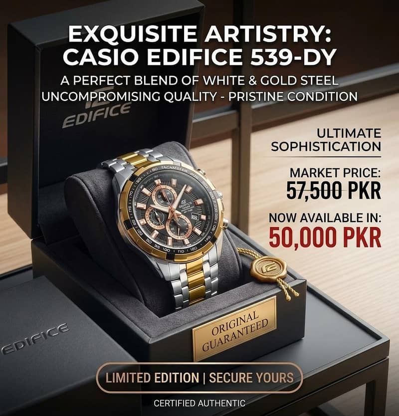 Casio Edifice imported Watch 0