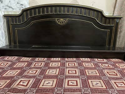 Wooden Double Bed  for Sale