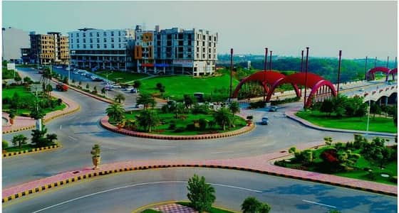 10 Marla Corner, Park Face Plot for sale Gulberg Residencia Block T, Islamabad