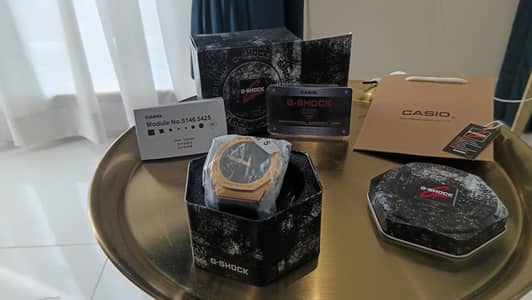 Title  G-SHOCK Premium Men’s Watch – Golden Edition