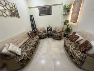 Used Sofa Set for Sale – Elegant Design | Negotiable