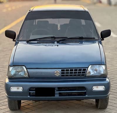 Suzuki Mehran VX 2010 Emint Blue colour Almost Genuine