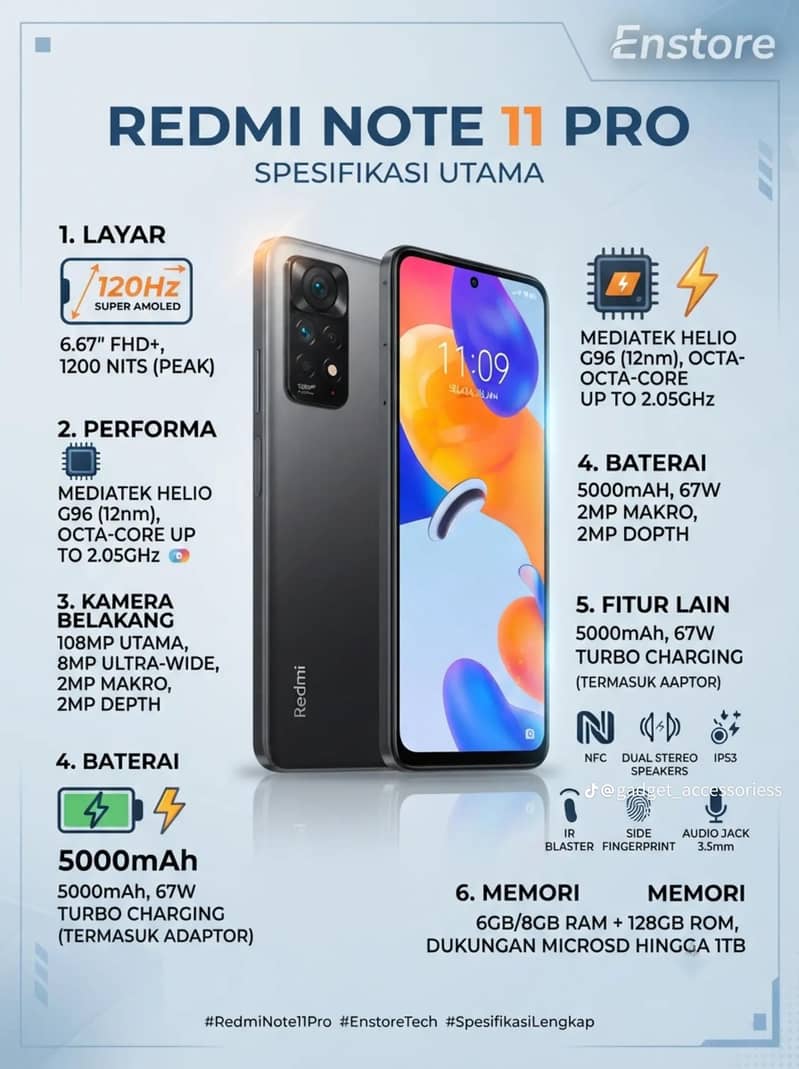 Xiaomi Redmi Note 11 Pro 0