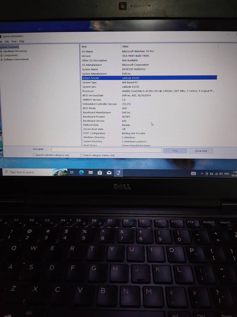 Dell latitude E5250 5