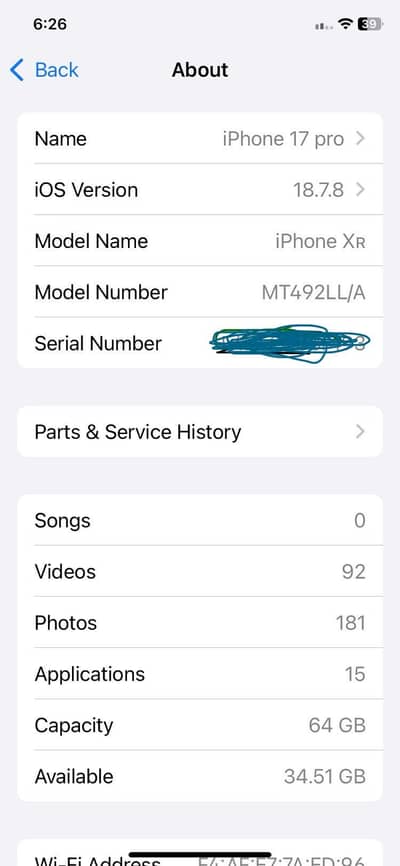 Apple iPhone XR