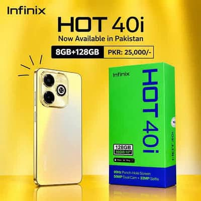 Infinix Hot 40i 8/128
