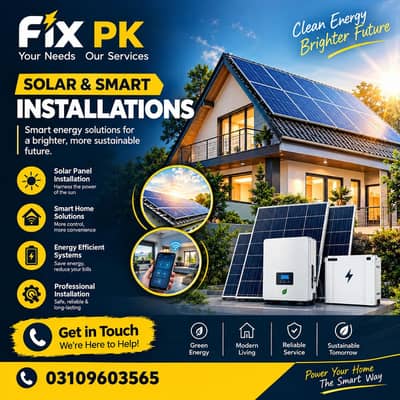 Home Maintenance, AC Repair, Solar, CCTV & Electrical Services