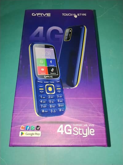 G'five 4g Style Dual Sim Andorid Touch and Botton
