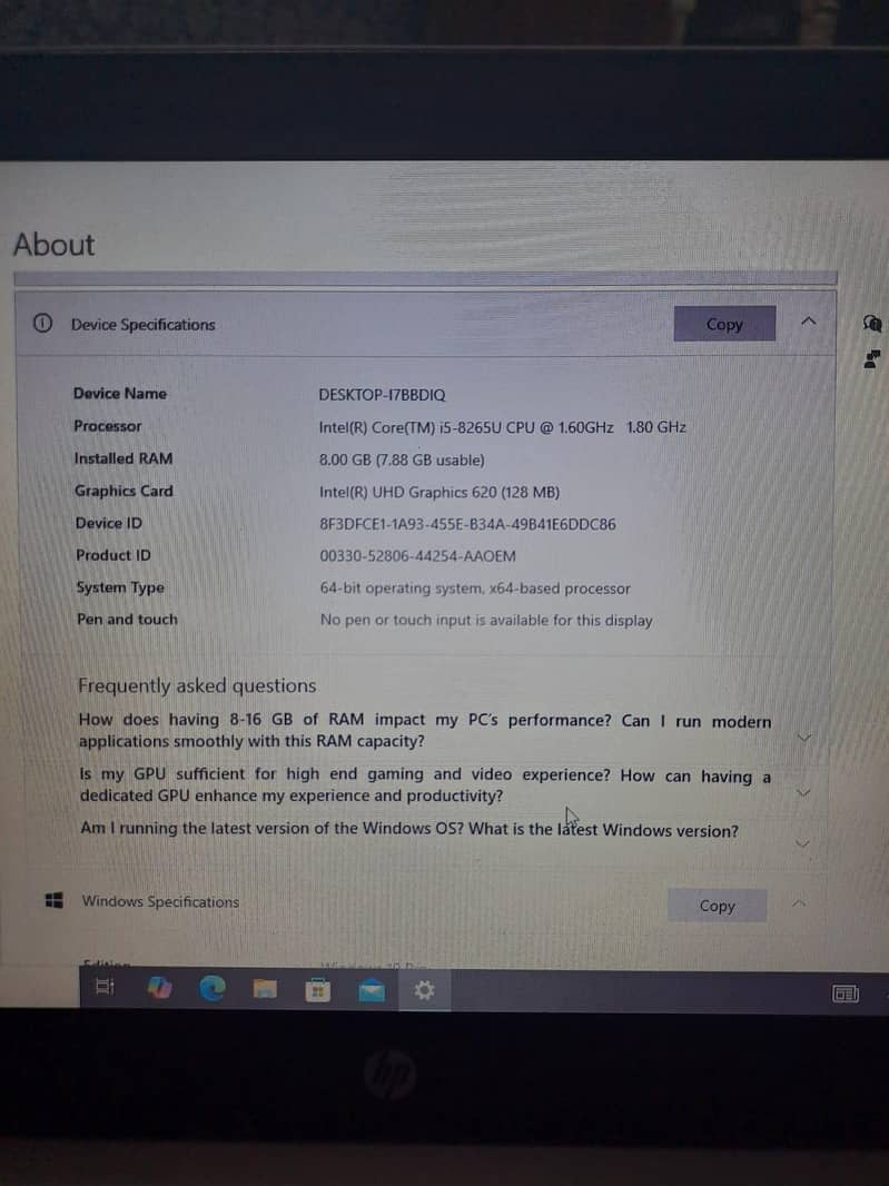 HP probook 4