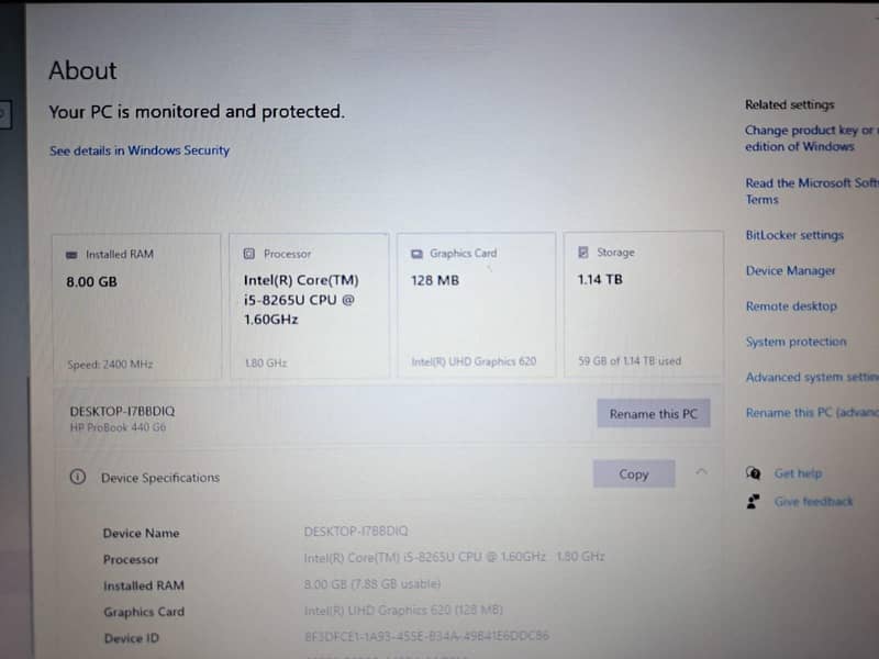 HP probook 5
