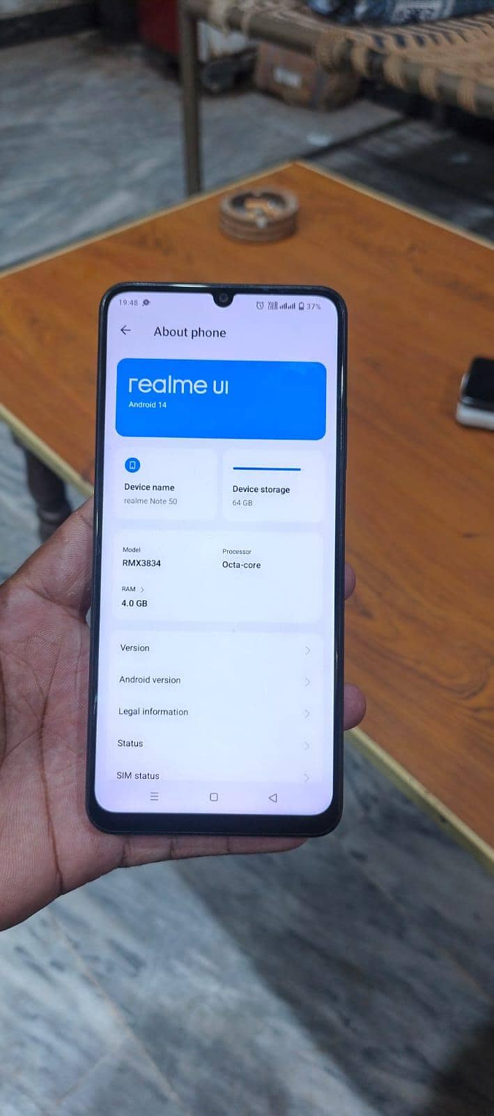 Realme Note 50 0