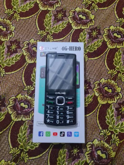 Calme 4G Hero Touch n type 2/16gb pta approved mobile box ke sath ok p