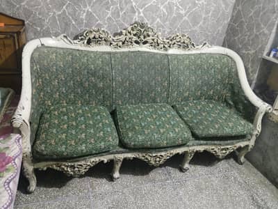 5 Seater Sofa Set Victorian Design Deco Paint - Urgent Sale - Lahore