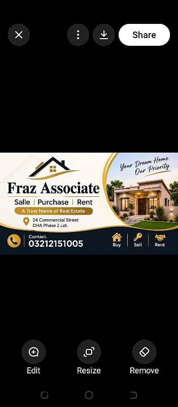 Bungalow Portion Ground Floor DHA Phase 7 ext. 2 Bed DD Just Like Brand New