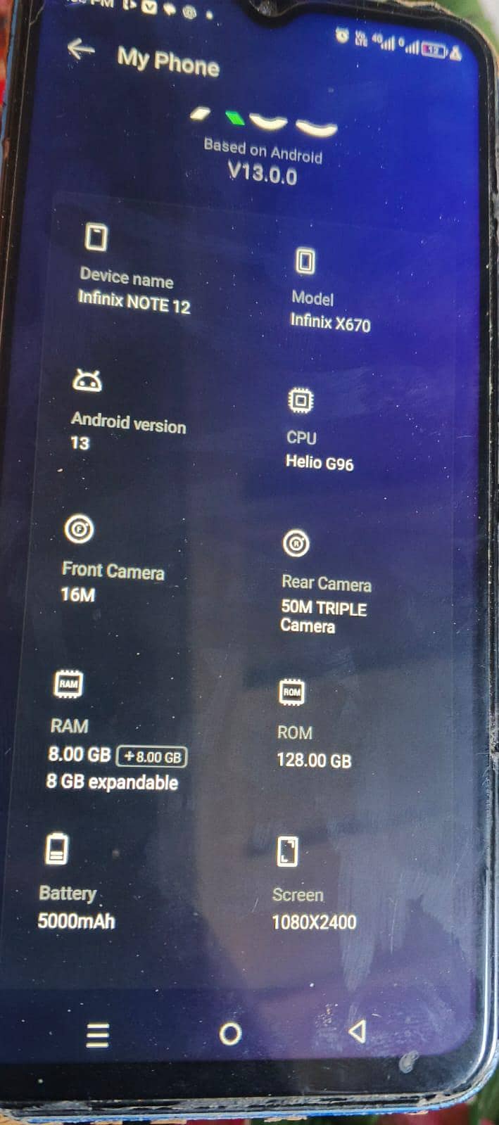 Infinix Note 12 5