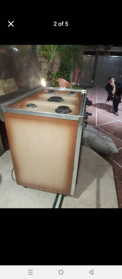 oven gass 3 burner electric chulha