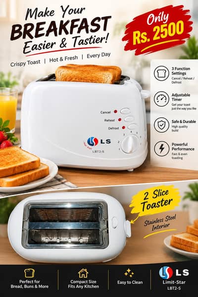 Lima Star LS Toaster for Sale