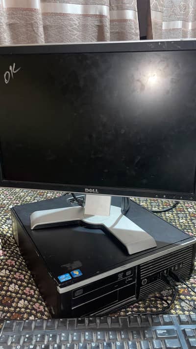 HP Core i5 3rd Gen Desktop PC + Dell LCD Monitor + Keyboard