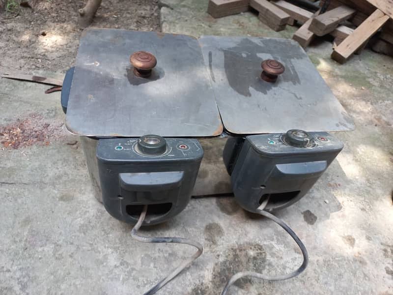 Double Deep Fryer 1