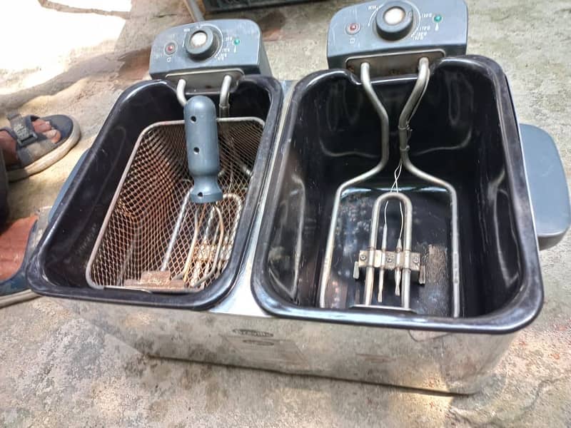 Double Deep Fryer 2