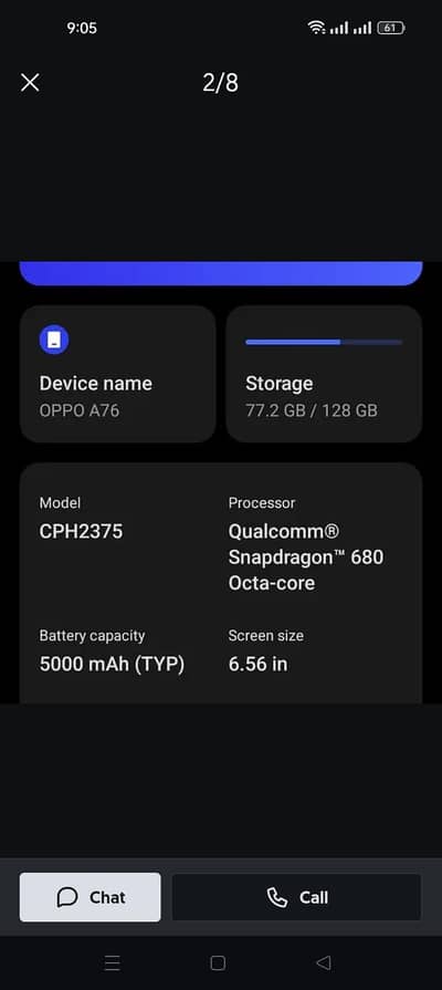 OPPO A76