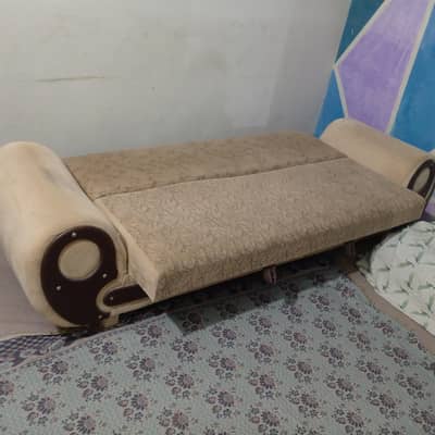 sofa and bad