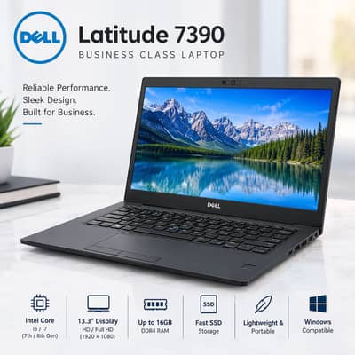 Dell Latitude 7390 Core I5 7th Generation 16Gb RAM 256GB NVME