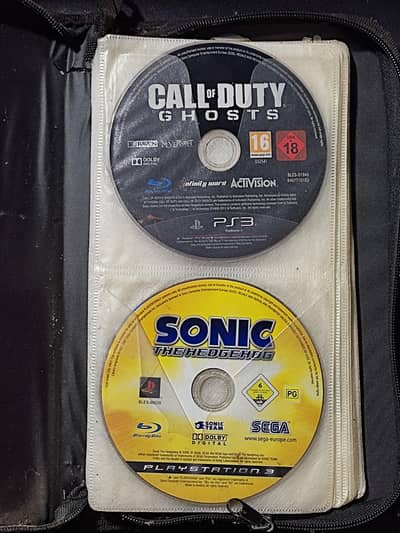PS3 Original Blu Ray Games Collection with CD Case