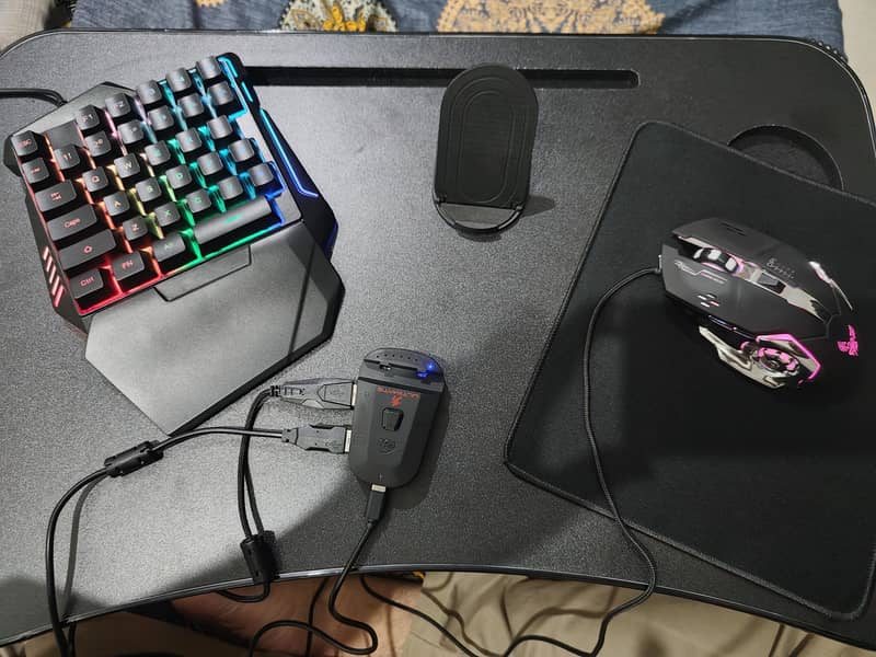 pubg keyboard mouse complete gaming setup 5