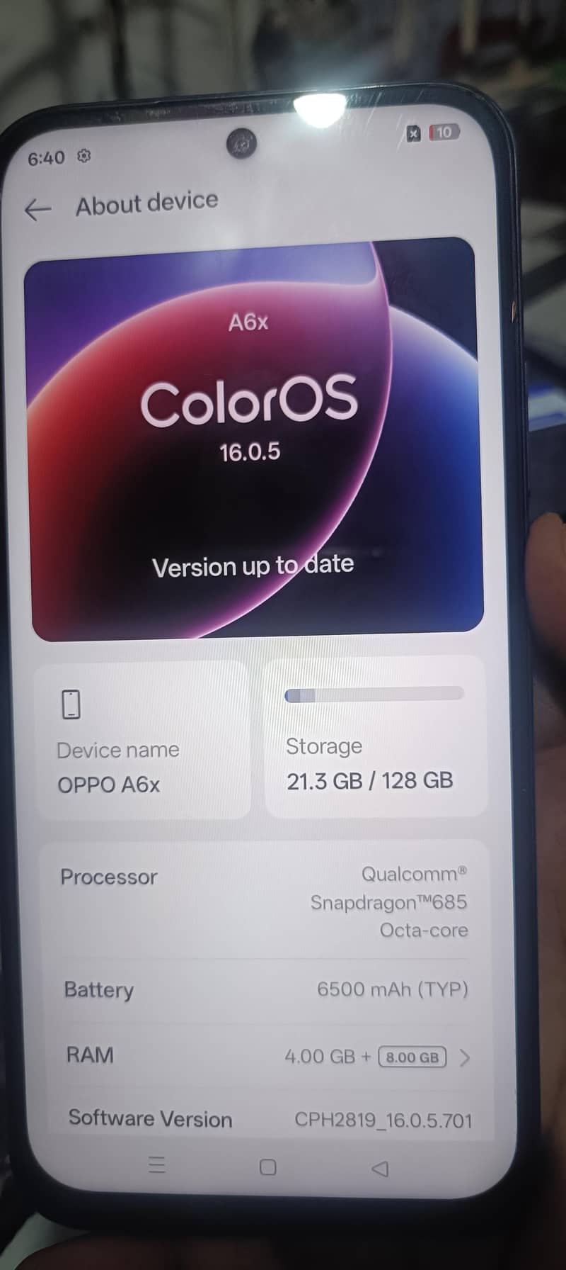 OPPO A6x 2