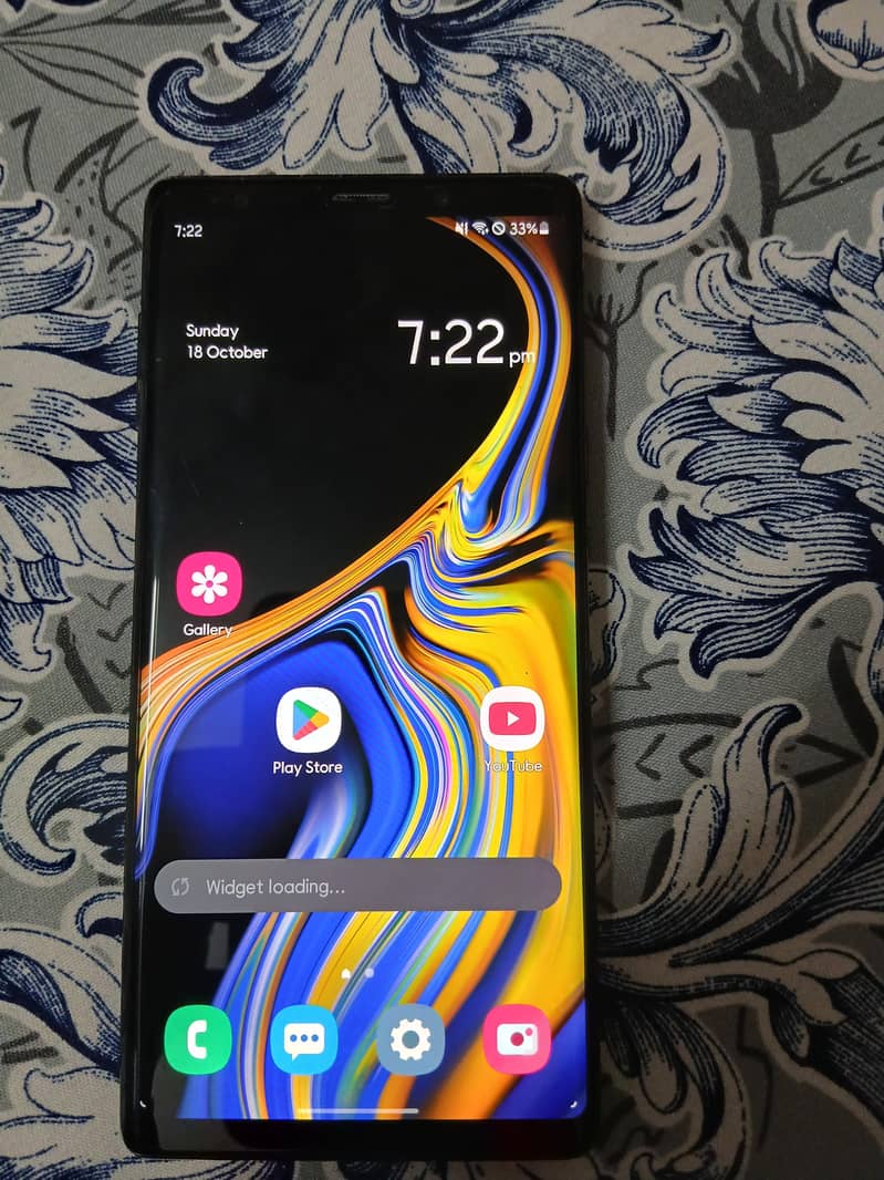 Samsung note 9 0
