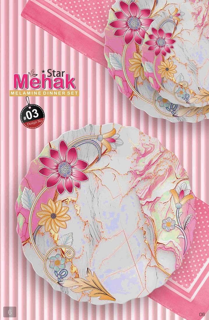 mehak star dinner set 5