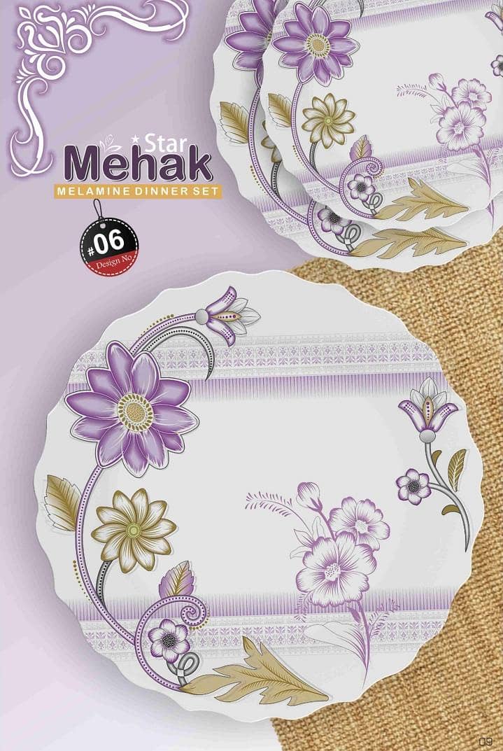 mehak star dinner set 8