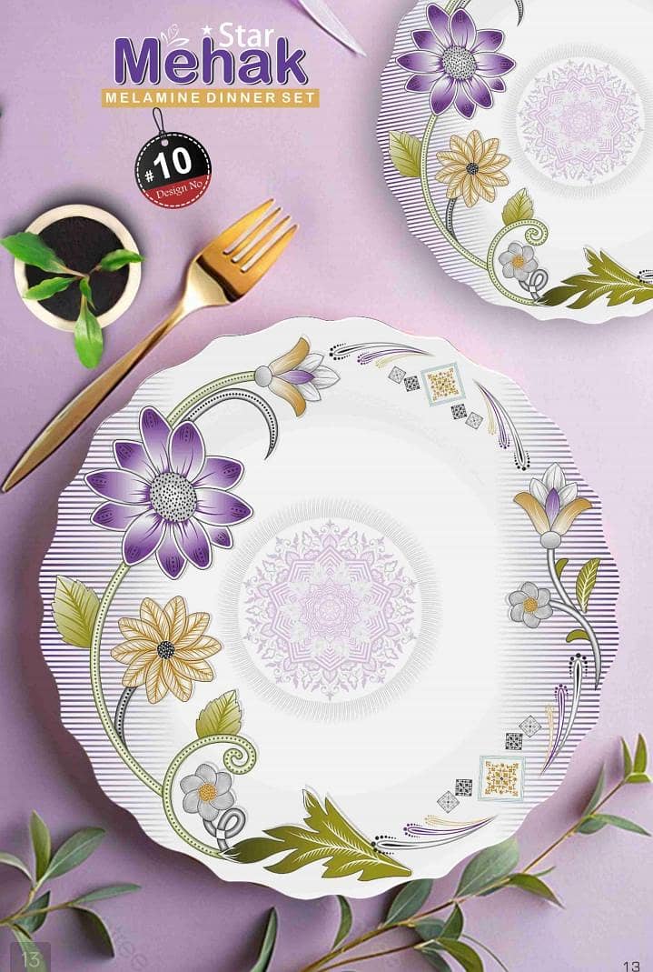 mehak star dinner set 12
