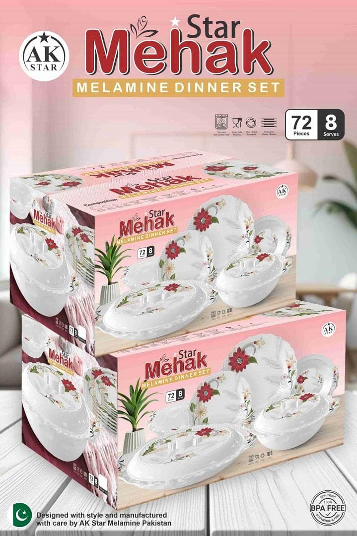 mehak star dinner set 18
