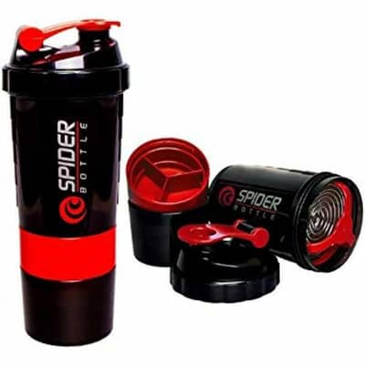 Free Portable Protein Powder Fitness Sports Shaker Bottle