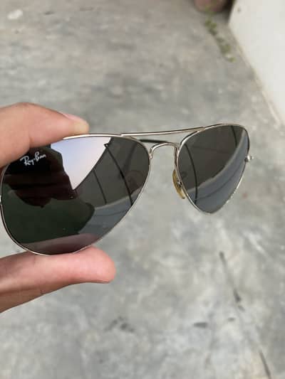 Ray-Ban Classic Aviator / Pilot Sunglasses, size 58-14, Made in Italy
