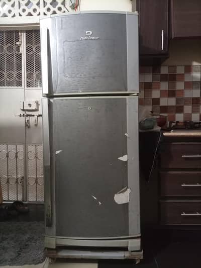 Grey Dawlance Double Door Refrigerator