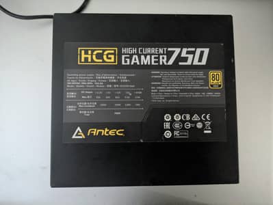 ANTEC HCG 750 W 80+ Gold rated (Tier-A) power supply