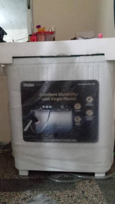 Haier new washing machine