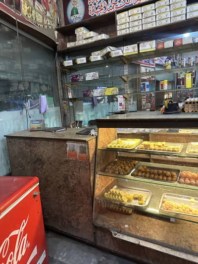 Commercial Glass Bakery Display Counter / Mithai Showcase for Sale