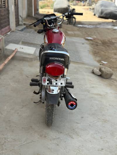 Honda 125 karachi no