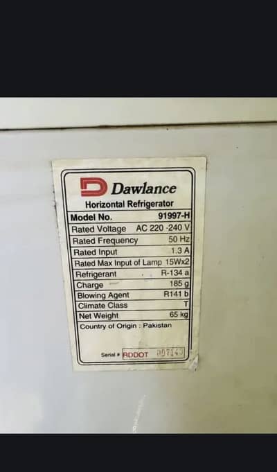 Deep freezer for sale