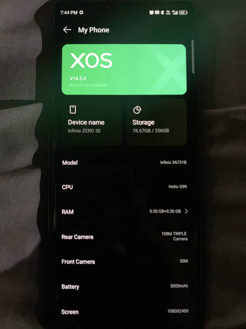 Infinix Zero 30 7