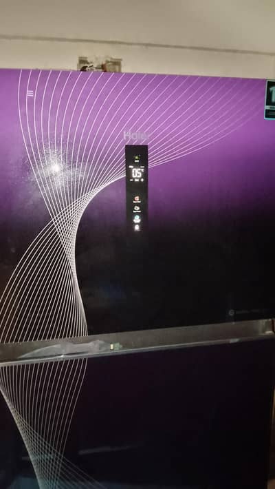 Haier jumbo king size glass door