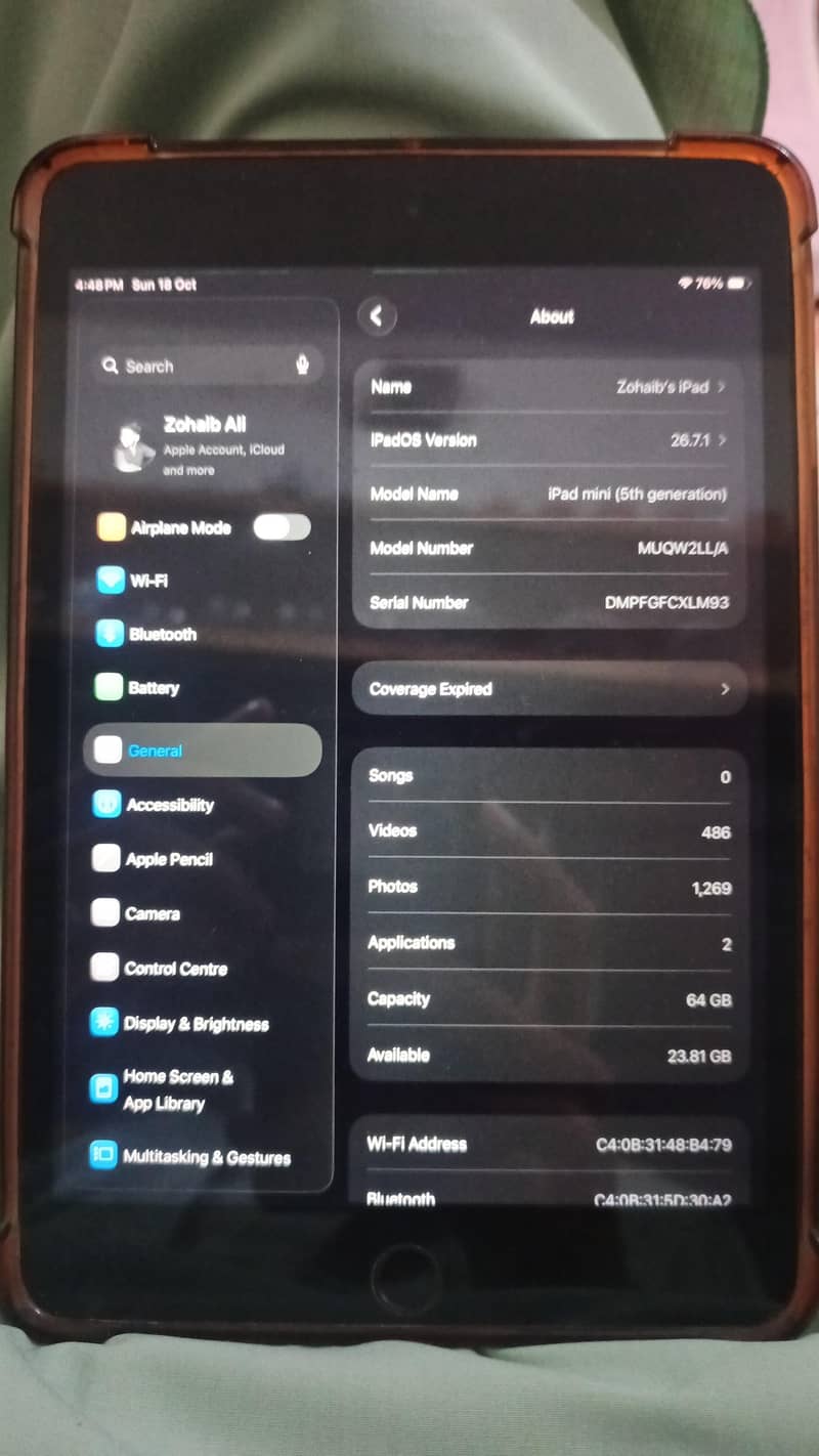 iPad Mini 5 2
