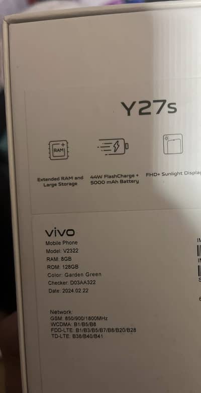 Vivo Y27s