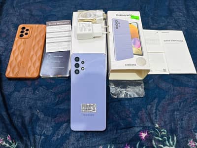 Samsung Galaxy A32 With Completed Box Charger Cable 6/128