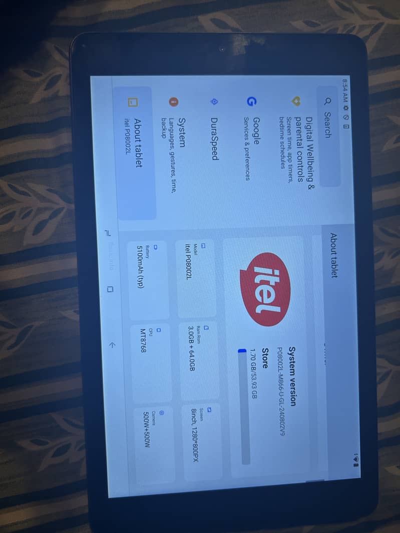 table dual sim pta approved 2