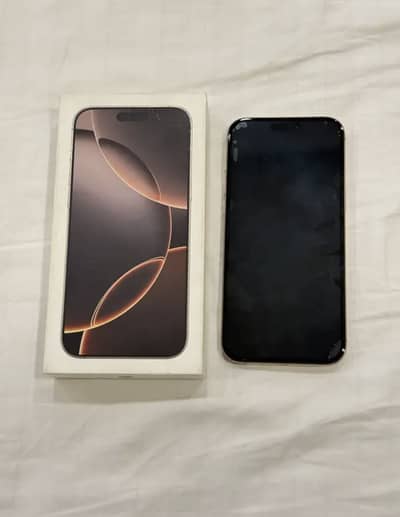 iPhone 16 Pro Max Pta Approved Complete Box 10/10 Condition